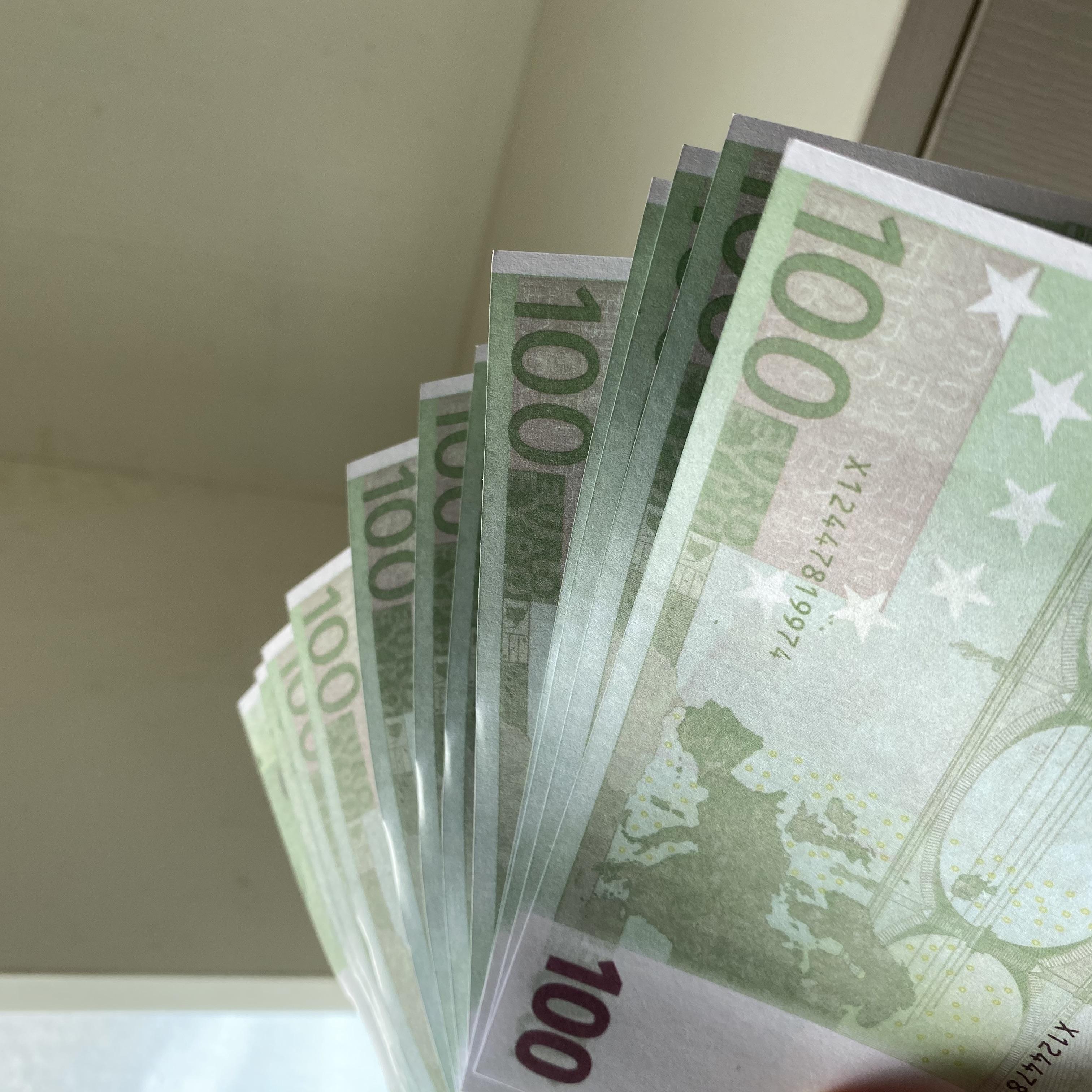 Toy247 100pcs/pack Or Banknote Paper Game Prop Us Kids /euro/dollar Family Most Money Realistic Copy Enjel
Toy247 100pcs/pack Or Banknote Paper Game Prop Us Kids /euro/dollar Family Most Money Realistic Copy Enjel
