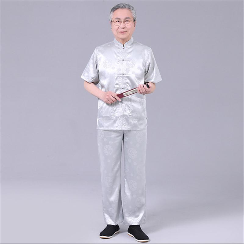 Men's Tracksuits Chinese Traditional Clothing Tang Suit Stand-up Collar Short Sleeve Tunic Arrival Tai Chi Uniform, Red set
Men's Tracksuits Chinese Traditional Clothing Tang Suit Stand-up Collar Short Sleeve Tunic Arrival Tai Chi Uniform, Red set