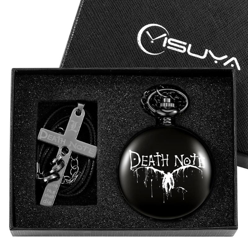 Pocket Watches Classic Black Men Quartz Watch Set Thick Chain Personalized Leather Rope Necklace Vintage Pendant Clock Sets Unique GiftPocke
Pocket Watches Classic Black Men Quartz Watch Set Thick Chain Personalized Leather Rope Necklace Vintage Pendant Clock Sets Unique GiftPocke