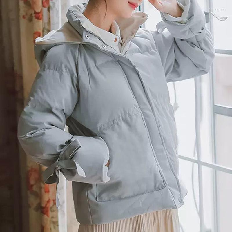 Women' Down & Parkas Winter Jacket Women Hooded Short Cotton-padded Korean Elegant Thick Warm Flare Sleeve Bowknot Coat For Female Phin22, Blue
Women' Down & Parkas Winter Jacket Women Hooded Short Cotton-padded Korean Elegant Thick Warm Flare Sleeve Bowknot Coat For Female Phin22, Blue