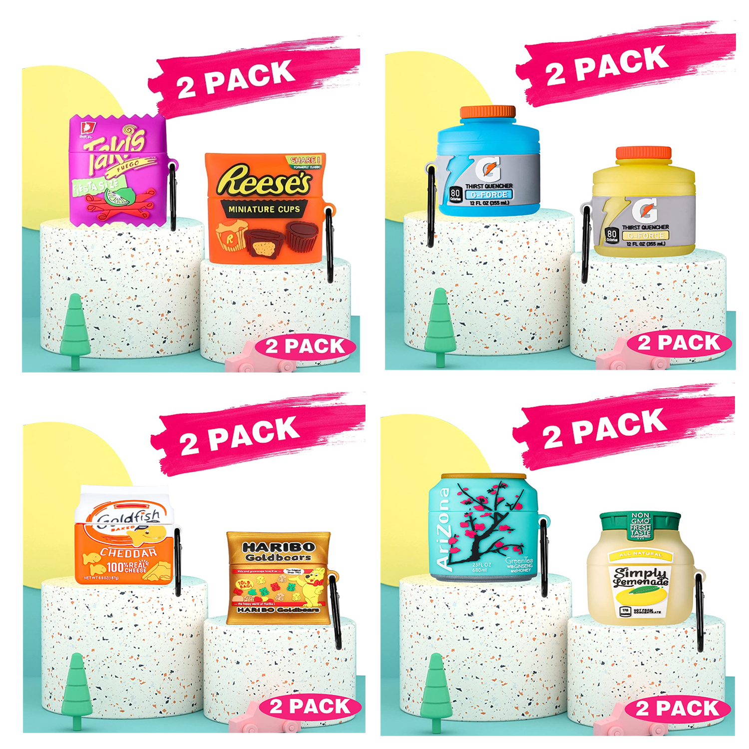 3D Cute Creative Snacks Potato Drink Coffee Silicone Cases Headphone Protective Soft Cover Earbuds Accessories Case For Apple Earphone Airpods 1 2 3 Pro
3D Cute Creative Snacks Potato Drink Coffee Silicone Cases Headphone Protective Soft Cover Earbuds Accessories Case For Apple Earphone Airpods 1 2 3 Pro