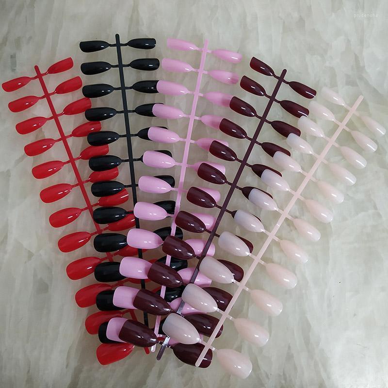 False Nails Mixed 5 Colors Full Cover Stiletto Tips Short Almond Fake Art Sharp Acrylic Nail Press On Display Prud22, Black x 5 sets
False Nails Mixed 5 Colors Full Cover Stiletto Tips Short Almond Fake Art Sharp Acrylic Nail Press On Display Prud22, Black x 5 sets