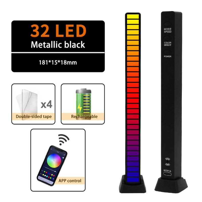 Computer Speakers LED Sound Control Light Music Pickup Rhythm Ambient Atmosphere Lamp Backlight Night For Bar Car Home DecorationComputer
Computer Speakers LED Sound Control Light Music Pickup Rhythm Ambient Atmosphere Lamp Backlight Night For Bar Car Home DecorationComputer