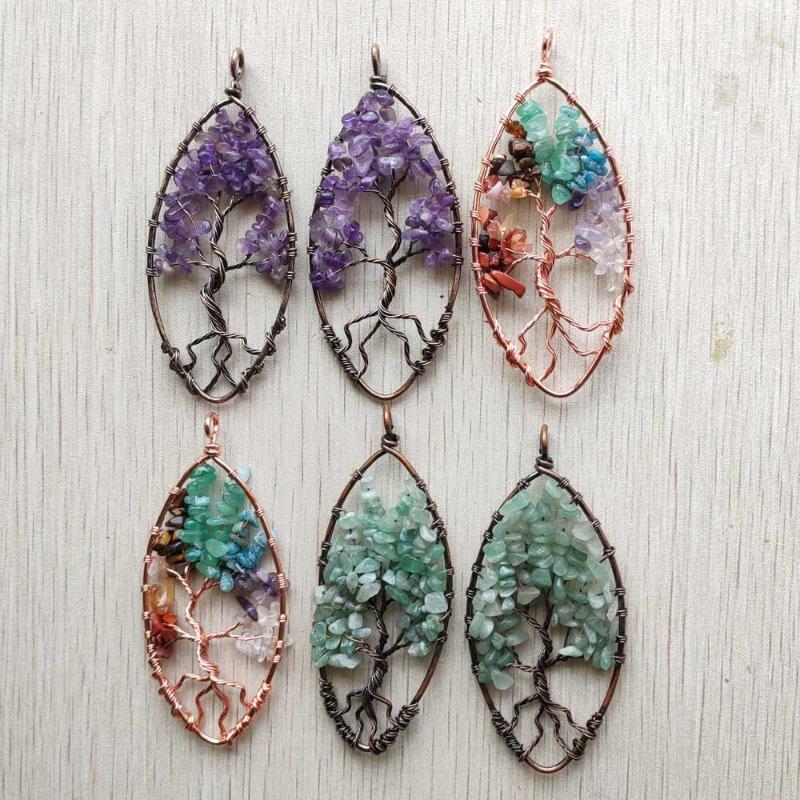Pendant Necklaces Natural Amethysts Stone Ancient Copper Wire Wrapped Horse Eye Tree Of Life Pendants For Diy Jewelry Making Wholesale 6pcs/
Pendant Necklaces Natural Amethysts Stone Ancient Copper Wire Wrapped Horse Eye Tree Of Life Pendants For Diy Jewelry Making Wholesale 6pcs/