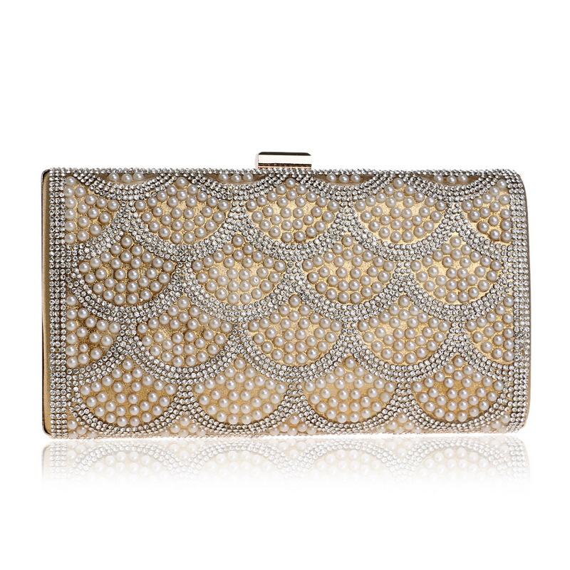 Evening Bags One Side Beaded Women Messenger Metal Day Clutches Purse Chain Shoulder Small Bag YM1054Evening, Black
Evening Bags One Side Beaded Women Messenger Metal Day Clutches Purse Chain Shoulder Small Bag YM1054Evening, Black