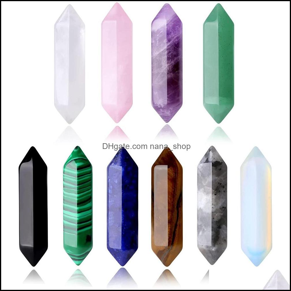 Stone Loose Beads Jewelry Assorted Hexagon Prism Reiki Healing Chakra Natural Pillar Palm Quartz Mineral Crystal Tumbled Gemstone Hand Piece
Stone Loose Beads Jewelry Assorted Hexagon Prism Reiki Healing Chakra Natural Pillar Palm Quartz Mineral Crystal Tumbled Gemstone Hand Piece