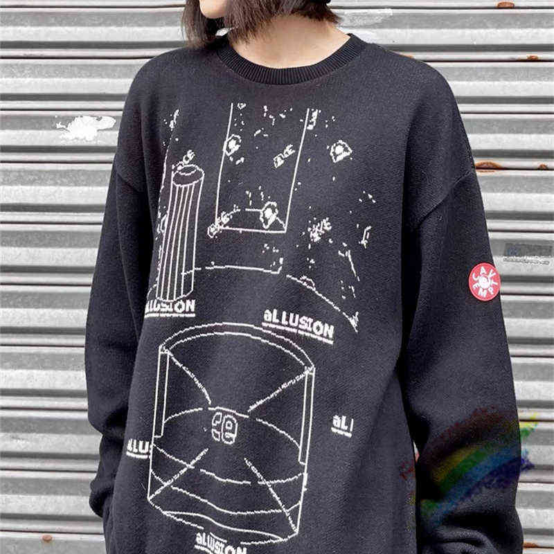 Cavempt Ce Sweater Men Woman Best Quality Crewneck Loose Geometric Jacquard Cav Empt Sweater T220721
Cavempt Ce Sweater Men Woman Best Quality Crewneck Loose Geometric Jacquard Cav Empt Sweater T220721