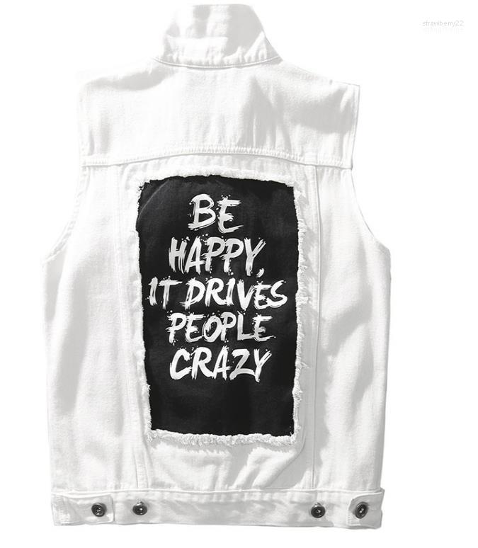 Men' Vests Big Spring Summer Patch Black White Motorcycle Club Denim Vest Punk Young Man Moto Biker Sleeveless Jacket -2XL Stra22
Men' Vests Big Spring Summer Patch Black White Motorcycle Club Denim Vest Punk Young Man Moto Biker Sleeveless Jacket -2XL Stra22