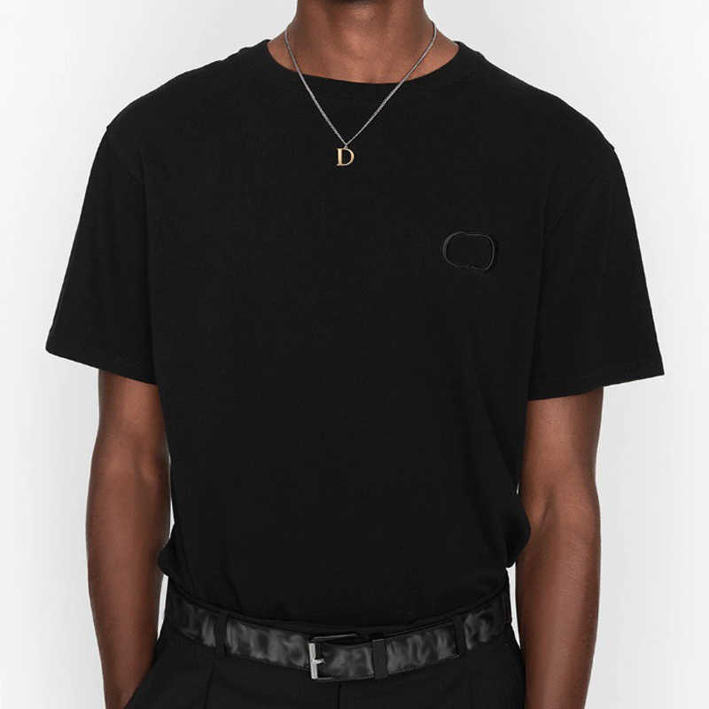 letter embroidery Tee Fashion solid color Man Women T-shirt Summer casual Highstreet FZTX341, Black
letter embroidery Tee Fashion solid color Man Women T-shirt Summer casual Highstreet FZTX341, Black