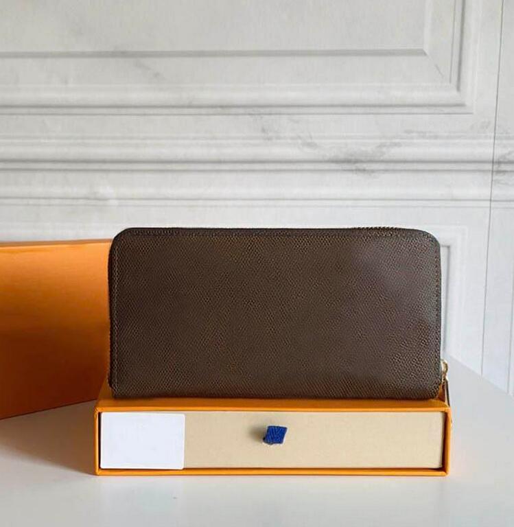 Designers Original box packaging Wallets Handbag Credit Card Holder Fashion Men And Women Clutch With 7 Color Purse