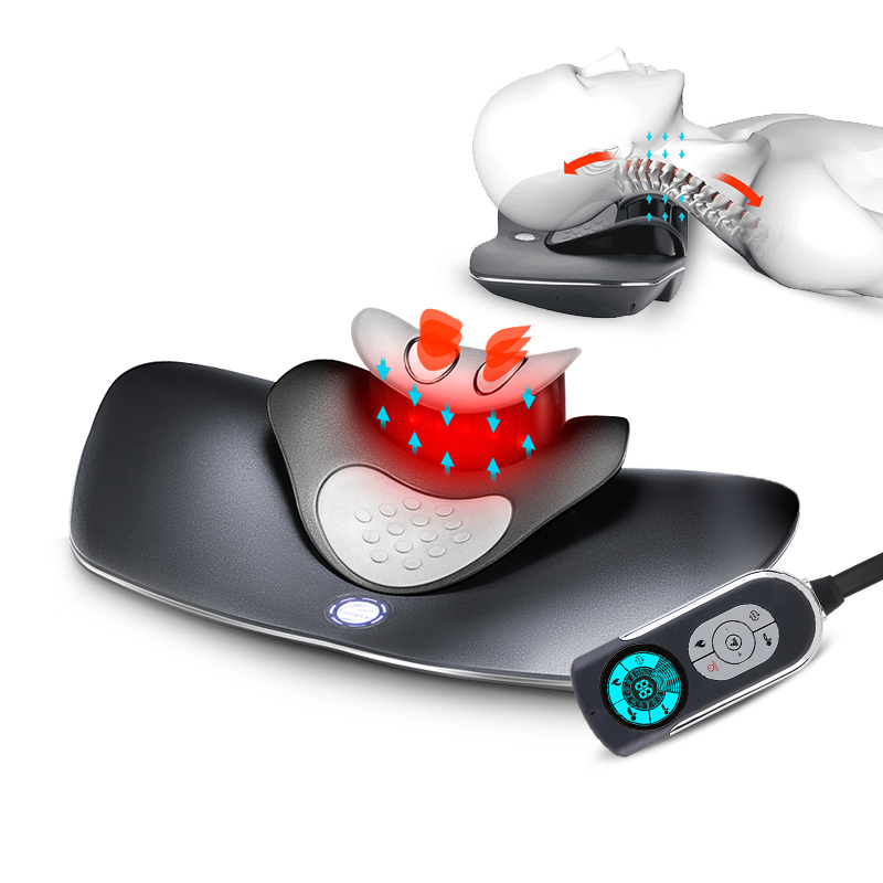 Revitalize Your Health with TENS Body Digital Therapy - Electrical Cervical Traction Neck Massage Machine for Soothing Relief and Relaxation