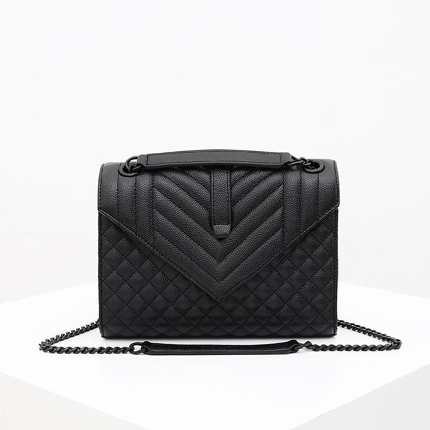 7A messenger designer shoulder bag niki crossbody women bags luxury classic flap chain envelope handbags classic flap purse come with box and dust bag, Black with silver
7A messenger designer shoulder bag niki crossbody women bags luxury classic flap chain envelope handbags classic flap purse come with box and dust bag, Black with silver