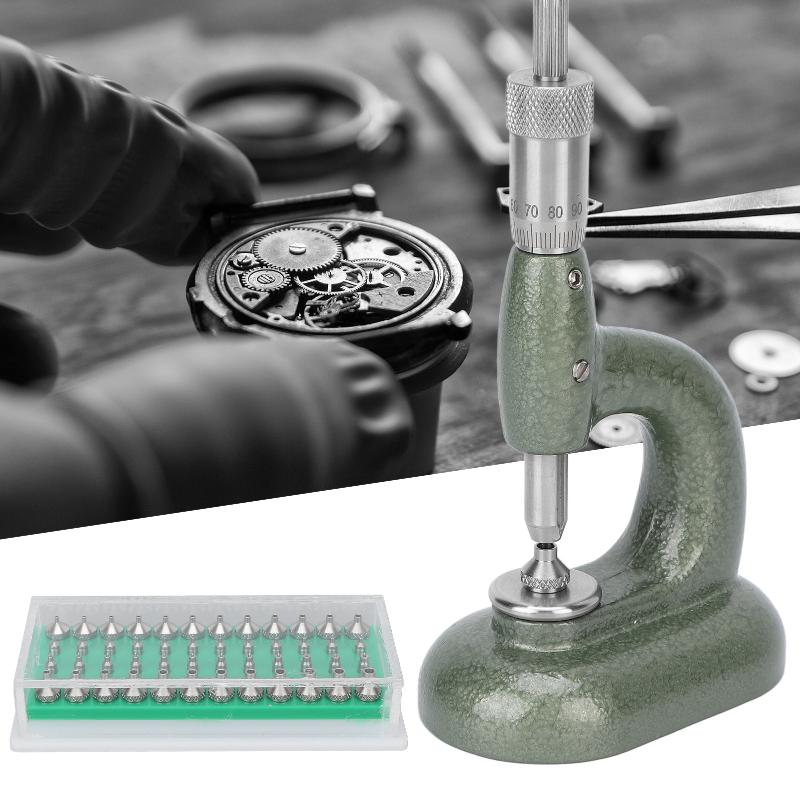 Repair Tools & Kits Stainless Steel Watch Rhinestone Setting Machine Diamond Applicator Professional Gemstones Depth Adjuster Tool
Repair Tools & Kits Stainless Steel Watch Rhinestone Setting Machine Diamond Applicator Professional Gemstones Depth Adjuster Tool