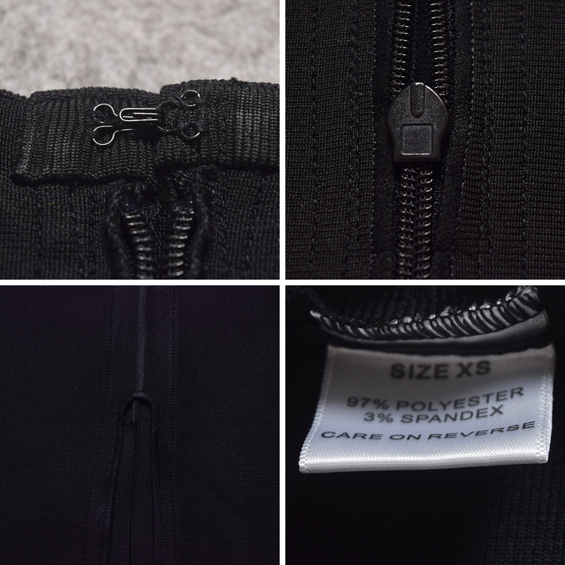 BEAUKEY Sexy Blue Mid Calf HL Bandage Pencil Skirt Long Bodycon Women Stretchable Split Wholesale XL Red s 220317