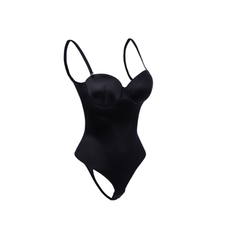 Velssut Women Tummy Control Bodysuit Waist Trainer Shapewear Cincher Body Shaper Faja Seamless Belly Control Slip Underwear 220506