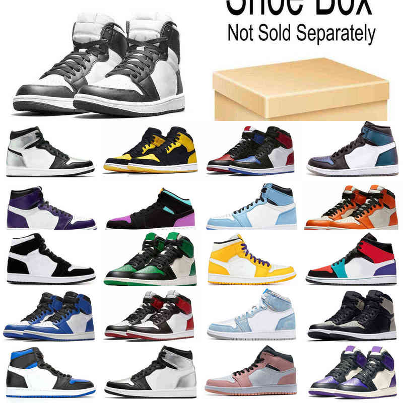New Jumpman 1 1s OG High Basketball Shoes Pine Green Black Court Purple Royal Bred Toe NC Obsidian UNC game Sneakers trainers 36-48O1S4DHSZ
New Jumpman 1 1s OG High Basketball Shoes Pine Green Black Court Purple Royal Bred Toe NC Obsidian UNC game Sneakers trainers 36-48O1S4DHSZ