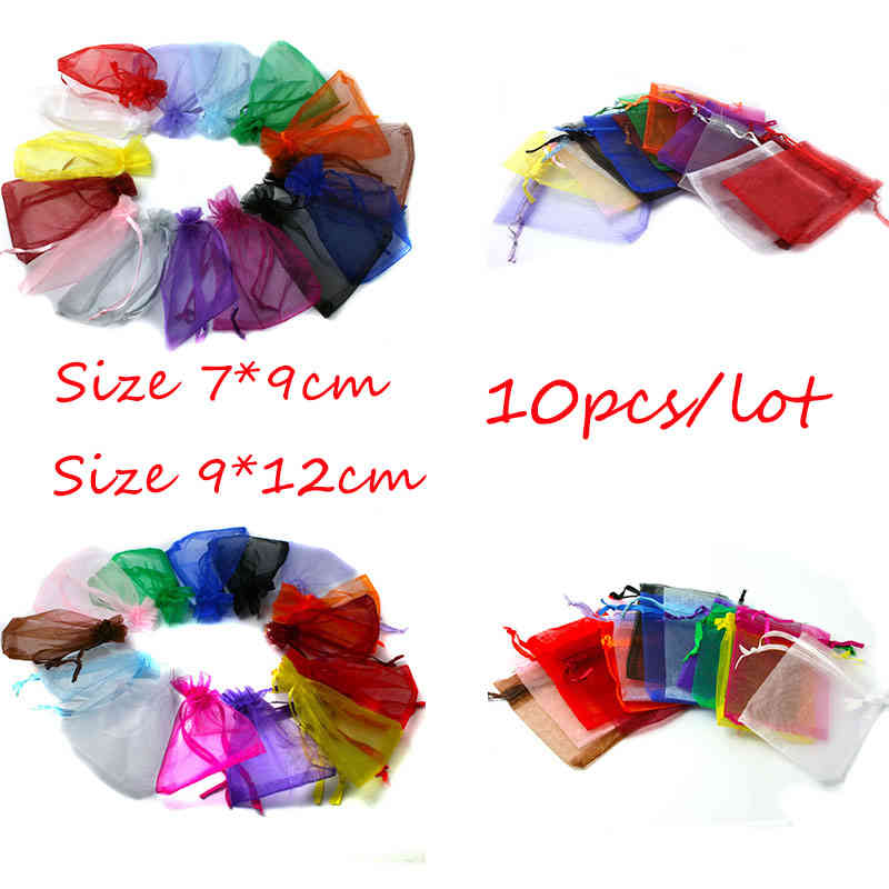 Top Sale 10pcs 7x9/9x12cm Drawstring Organza Packaging Display Pouches For DIY Jewelry Wedding Gift Beads Bags
Top Sale 10pcs 7x9/9x12cm Drawstring Organza Packaging Display Pouches For DIY Jewelry Wedding Gift Beads Bags