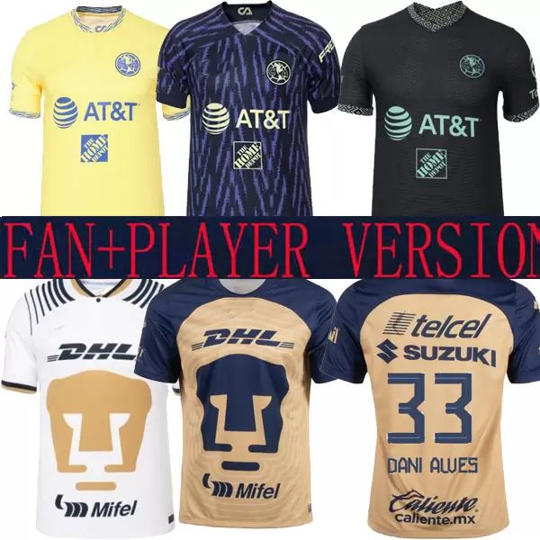 2022 Club America third Soccer Jerseys UNAM away Angeles SPECIAL PLAYER VERSION GIOVANI CACERES B.VALDEZ 2023 dark blue 22 23 home Football DANI ALVES 33 ShirtS 222, Green
2022 Club America third Soccer Jerseys UNAM away Angeles SPECIAL PLAYER VERSION GIOVANI CACERES B.VALDEZ 2023 dark blue 22 23 home Football DANI ALVES 33 ShirtS 222, Green