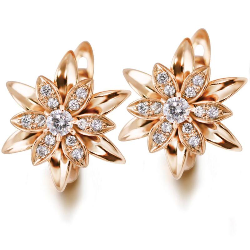Hoop & Huggie MxGxFam Gold Color Flowers Earrings For Women Fashion Jewellry Cubic Zircon Design Good QualityHoop HuggieHoop
Hoop & Huggie MxGxFam Gold Color Flowers Earrings For Women Fashion Jewellry Cubic Zircon Design Good QualityHoop HuggieHoop