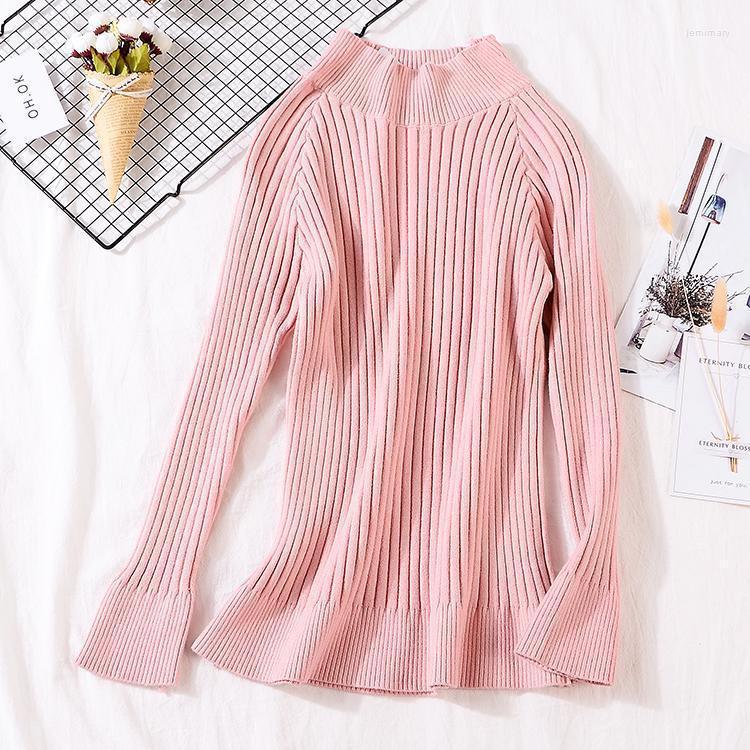 Women's Sweaters Spring And Autumn Clothing 2022 O-Neck Pullover Bell Sleeve Solid Colour Warm Top Lazy Sweet Female Jemi22, Brown
Women's Sweaters Spring And Autumn Clothing 2022 O-Neck Pullover Bell Sleeve Solid Colour Warm Top Lazy Sweet Female Jemi22, Brown