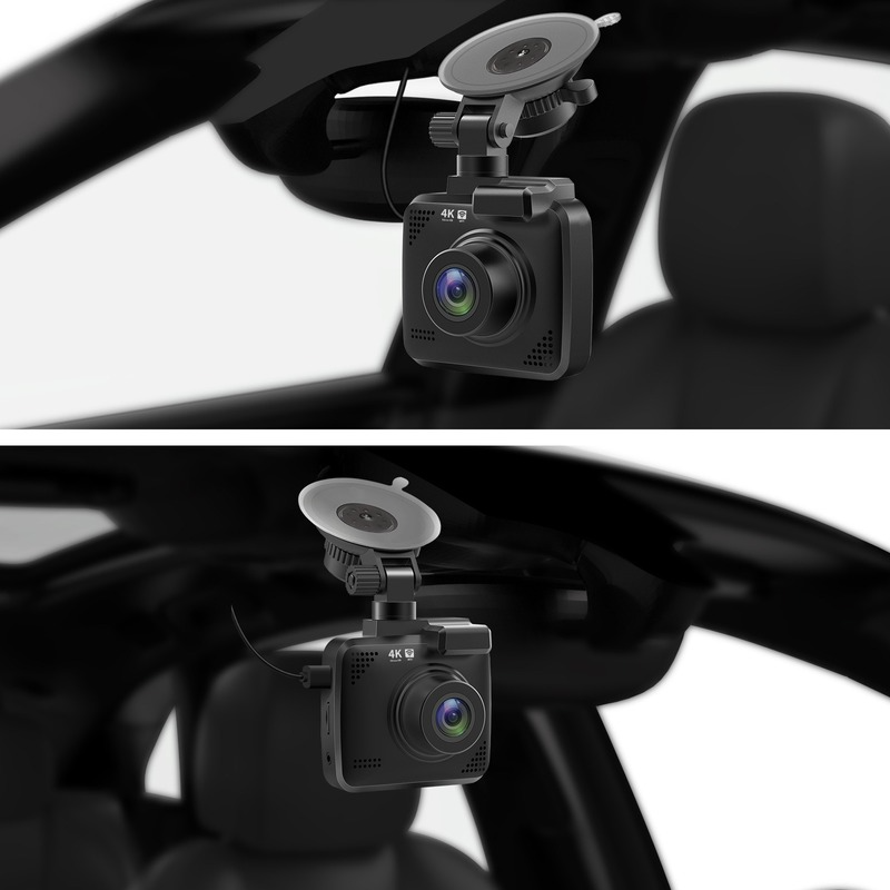 V53 Real 4K Driving Recorder 3840 * 2160p Standard WiFi GPS car dvr(The logistics price Pls Contact us)