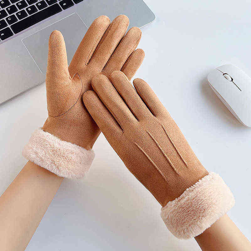 Winter Plus Velvet Thicken Warm Glove Women Cycling Drive Windproof Hand Warmer Female Touch Screen Full Finger Mittens T33 T220730
Winter Plus Velvet Thicken Warm Glove Women Cycling Drive Windproof Hand Warmer Female Touch Screen Full Finger Mittens T33 T220730