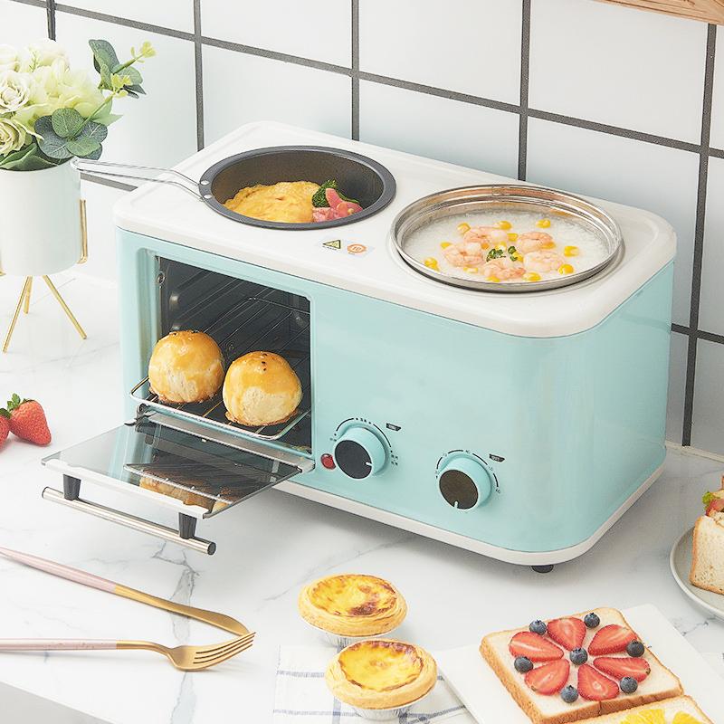 Bread Makers 220V 3 In 1 Electric Breakfast Machine Household Toaster Baking Oven FryIng Pan Pot Boiler Food Steamer
Bread Makers 220V 3 In 1 Electric Breakfast Machine Household Toaster Baking Oven FryIng Pan Pot Boiler Food Steamer