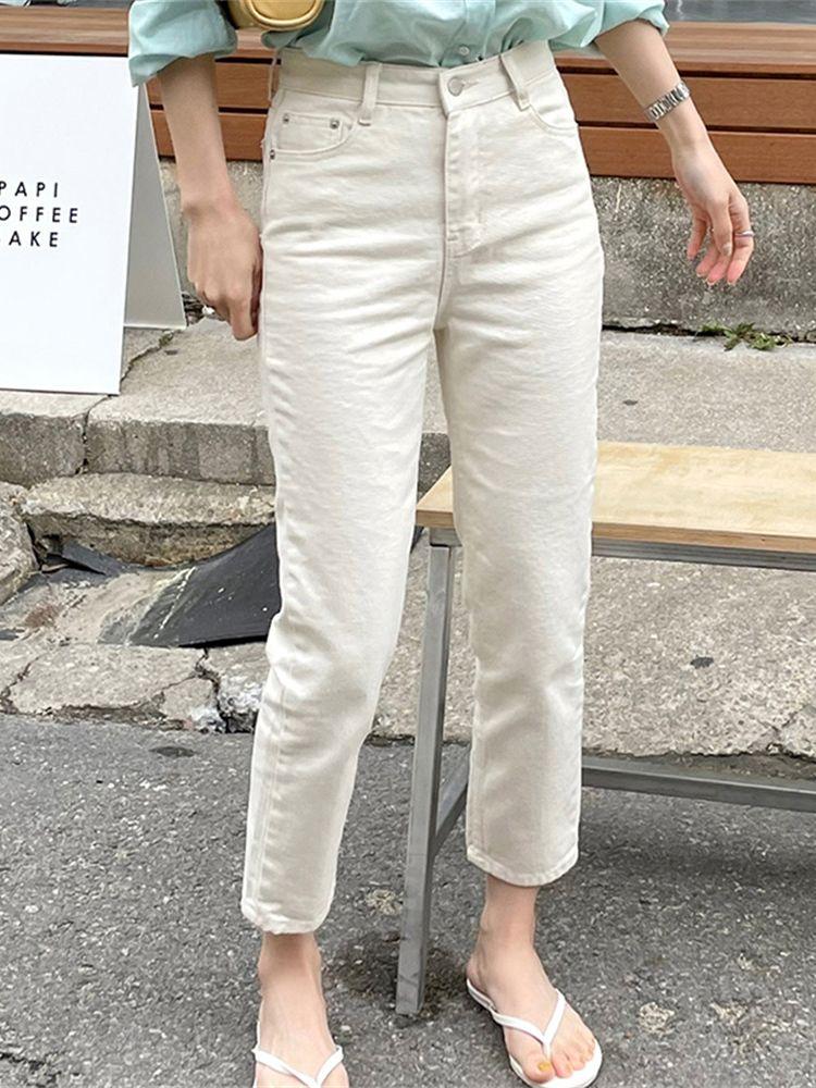 Women's Jeans HziriP 25-32 Pants High Waist Oversize Ankle Length 2022 Denim Autumn OL Straight Women Loose Wide Leg Trousers, White
Women's Jeans HziriP 25-32 Pants High Waist Oversize Ankle Length 2022 Denim Autumn OL Straight Women Loose Wide Leg Trousers, White