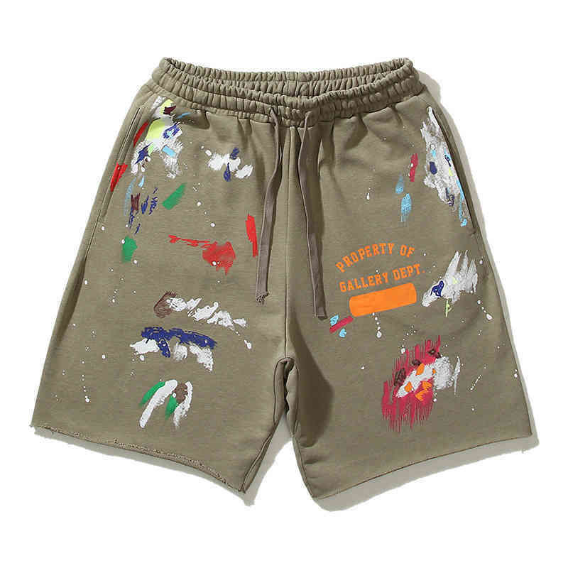 Designer Gallerydepts Shorts Hip Hop Splash Ink Hand-painted Graffiti Shorts High Street Loose Capris Casual Pants Men and Women 1M1, Green
Designer Gallerydepts Shorts Hip Hop Splash Ink Hand-painted Graffiti Shorts High Street Loose Capris Casual Pants Men and Women 1M1, Green