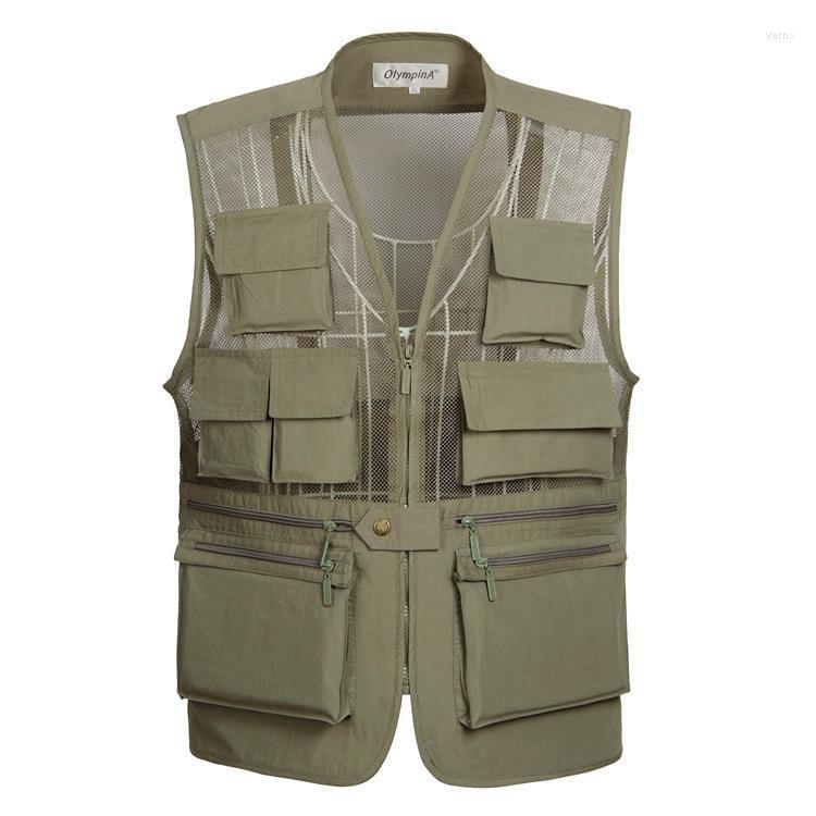 Nice Spring And Autumn Men Waistcoat Multi-pocket Colete PPopography Vest Keep Warm Large Size Men's Vests, Gray
Nice Spring And Autumn Men Waistcoat Multi-pocket Colete PPopography Vest Keep Warm Large Size Men's Vests, Gray