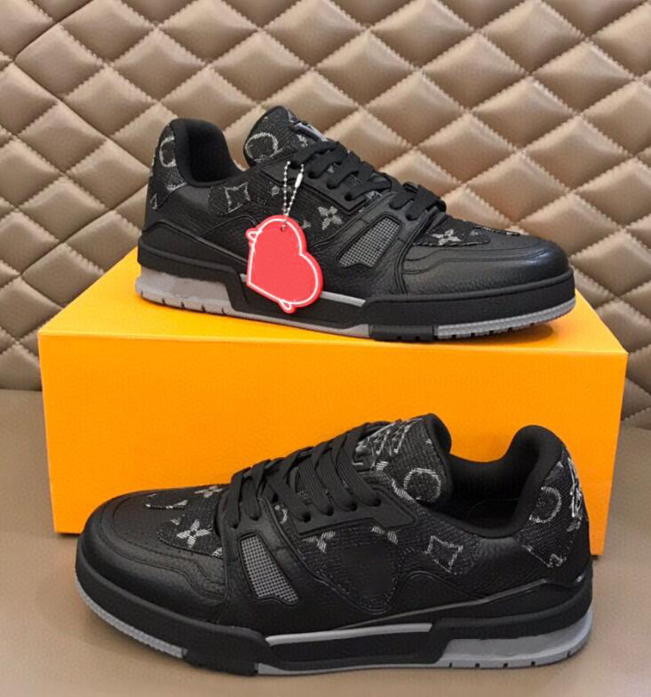 2022 Luxury designer casual shoes leather outsole trainer sneaker denim print pendant men shoes trend party travel, Color3
2022 Luxury designer casual shoes leather outsole trainer sneaker denim print pendant men shoes trend party travel, Color3
