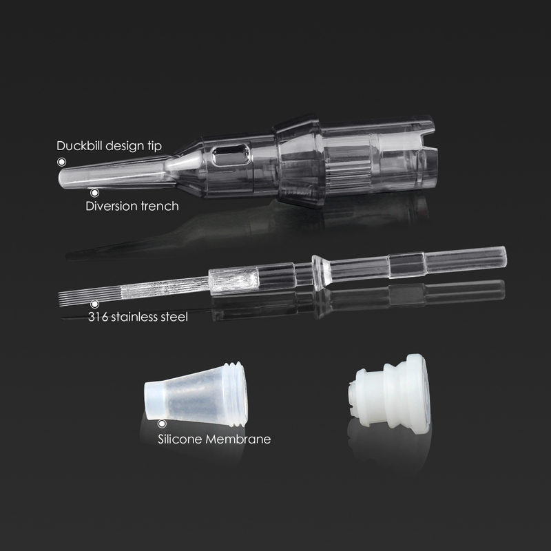 Thunderlord Power Tattoo Needle Liner Shader Permanent Makeup Cartridge 1R 7F For Universal Machine Pen est 220316