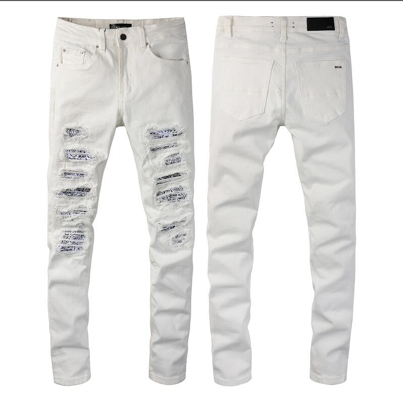 2022 High Quality New Fashion Mens Designer Jeans Ripped Denim Pants Luxury Hip Hop Distressed Zipper trousers For Male$800, Black
2022 High Quality New Fashion Mens Designer Jeans Ripped Denim Pants Luxury Hip Hop Distressed Zipper trousers For Male$800, Black