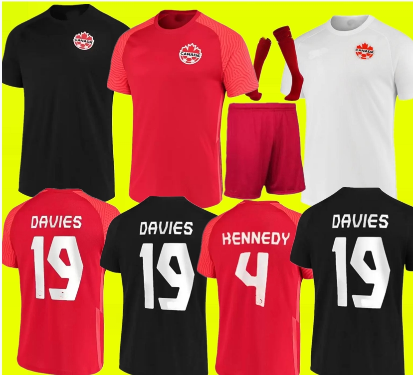 21 22 Canada Soccer Jerseys DAVIES DAVID Osorio 2021 2022 home away national team EVSTAQUIO HUTCHINSON CAVALLINI LARIN HOILETT football shirts BUCHANAN, Black
21 22 Canada Soccer Jerseys DAVIES DAVID Osorio 2021 2022 home away national team EVSTAQUIO HUTCHINSON CAVALLINI LARIN HOILETT football shirts BUCHANAN, Black