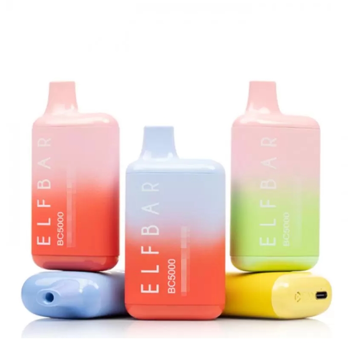 Elf Bar BC 3500 4000 5000Puffs Disposable E cigarette Vape Pen BOX 10ml Prefilled Cartridge Pod Device 650mAh rechargeable Battey Vaporizer
Elf Bar BC 3500 4000 5000Puffs Disposable E cigarette Vape Pen BOX 10ml Prefilled Cartridge Pod Device 650mAh rechargeable Battey Vaporizer