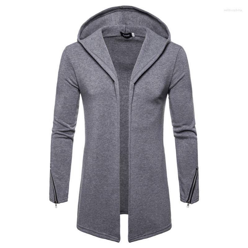 Men's Wool & Blends Hoodie Coat Hooded Solid Knit Trench Jacket Cardigan Long Sleeve Outwear Abrigo Hombre Mont Kaban Erkek Will22, Black
Men's Wool & Blends Hoodie Coat Hooded Solid Knit Trench Jacket Cardigan Long Sleeve Outwear Abrigo Hombre Mont Kaban Erkek Will22, Black