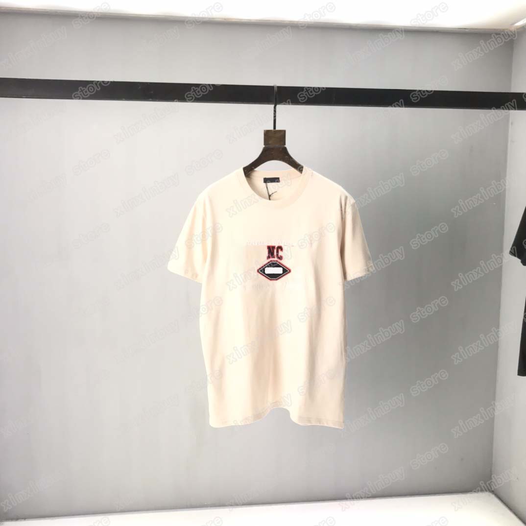 22ss Women Designers t shirt tee Paris France Embroidery short sleeve Man Crew Neck paris Streetwear black white xinxinbuy S-2XL
22ss Women Designers t shirt tee Paris France Embroidery short sleeve Man Crew Neck paris Streetwear black white xinxinbuy S-2XL