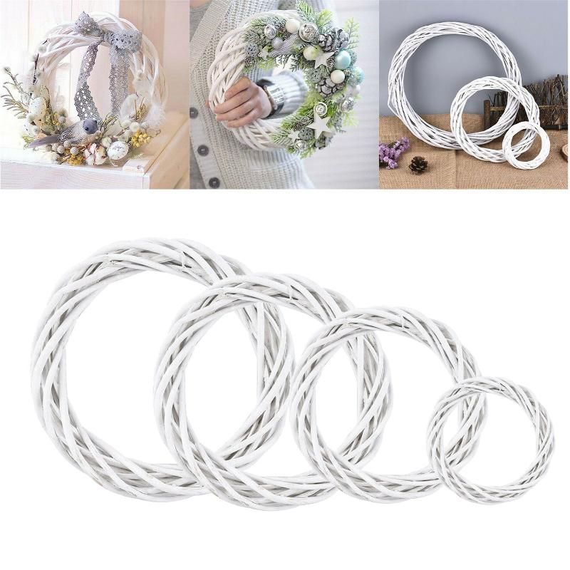 Decorative Flowers & Wreaths 10-30CM Christmas Rattan Ring Wreath Wicker DIY Craft Window Door Vine Garland Hanging White Xmas Party Decorat, 10cm
Decorative Flowers & Wreaths 10-30CM Christmas Rattan Ring Wreath Wicker DIY Craft Window Door Vine Garland Hanging White Xmas Party Decorat, 10cm