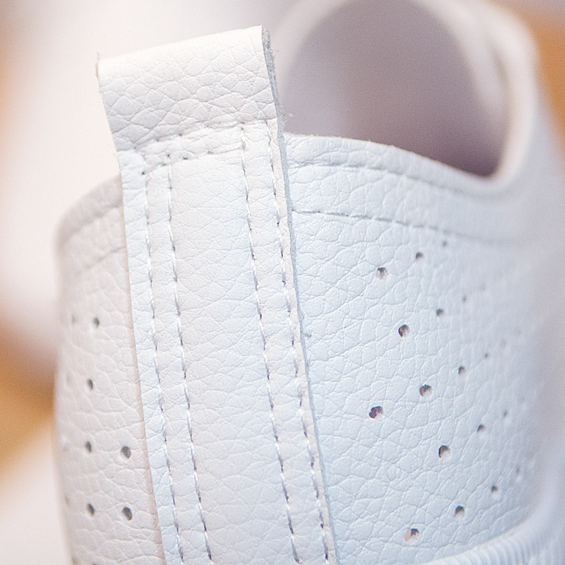 Womens Vulcanized Cut Out PU Leather Oxfords Flats Shoes Ladies Breathable Walking Sneaker Ballet Loafers CUSTOM more style handcrafted leather shoe e