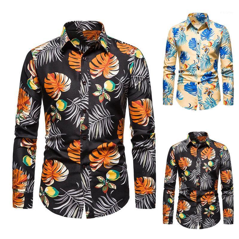 Men's Casual Shirts Autumn And Winter Loose Cardigan Long-Sleeved Floral Print Lapel Button Shirt, Black
Men's Casual Shirts Autumn And Winter Loose Cardigan Long-Sleeved Floral Print Lapel Button Shirt, Black
