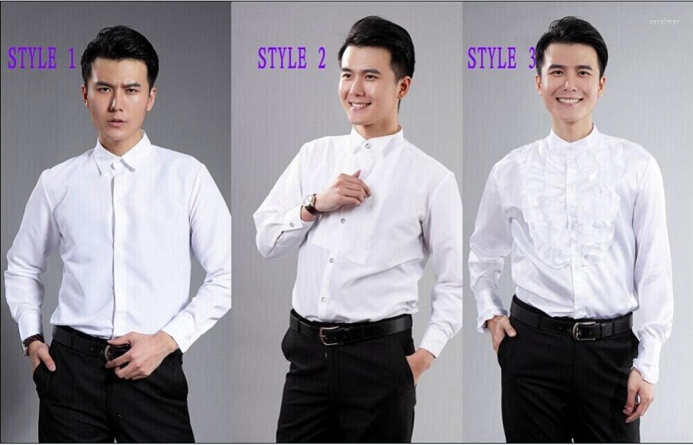 Men's Dress Shirts Arrival Groom Tuxedos Man Groomsmen White Men Wedding Shirt A10000Men's Vere22, Style 2
Men's Dress Shirts Arrival Groom Tuxedos Man Groomsmen White Men Wedding Shirt A10000Men's Vere22, Style 2
