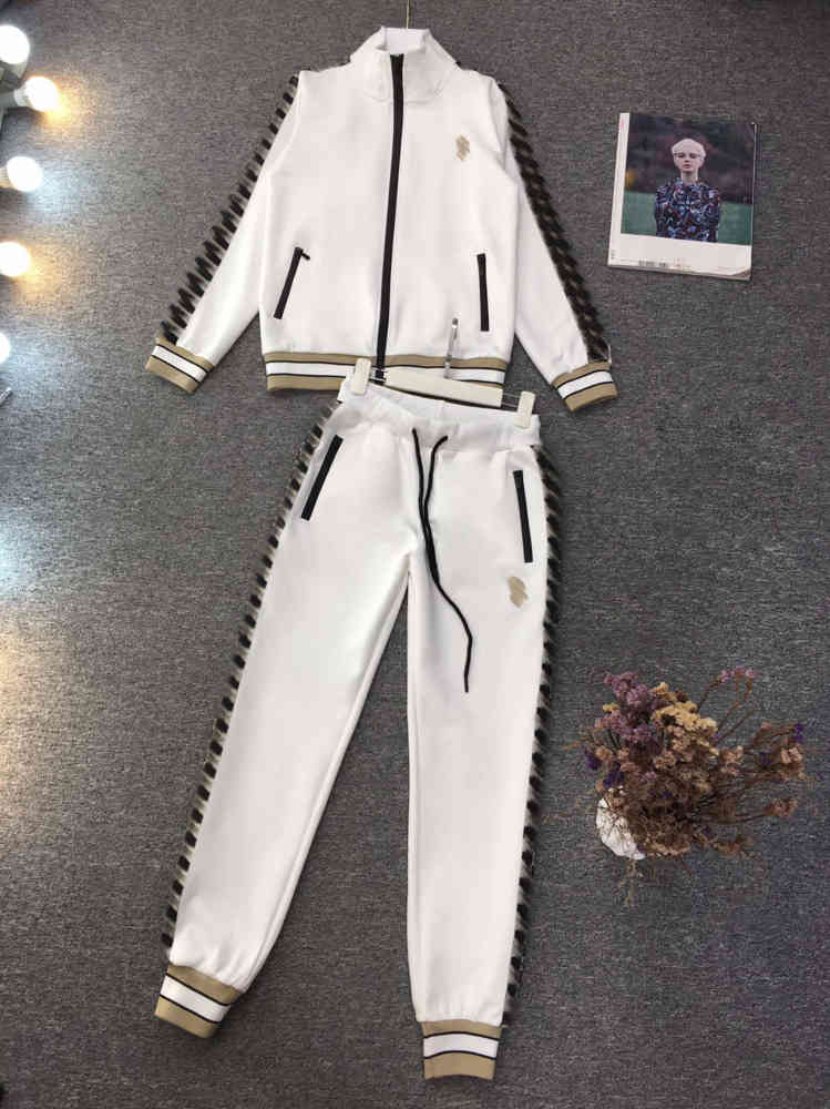 Womens Two Piece Pants Trendy Logo Print Stand-up Collar High-quality Zip-up Jacket With Branded Trousers 2 Piece Sets Luxury Designer Tracksuits 0912
Womens Two Piece Pants Trendy Logo Print Stand-up Collar High-quality Zip-up Jacket With Branded Trousers 2 Piece Sets Luxury Designer Tracksuits 0912