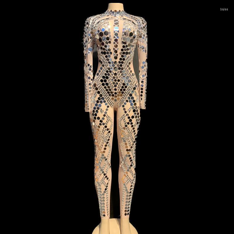 Women' Jumpsuits & Rompers Sexy See Through Mesh Sequin Jumpsuit Elastic Party Women Nightclub DJ Dance Bodysuit Singer Perspective Stage O, Multi
Women' Jumpsuits & Rompers Sexy See Through Mesh Sequin Jumpsuit Elastic Party Women Nightclub DJ Dance Bodysuit Singer Perspective Stage O, Multi