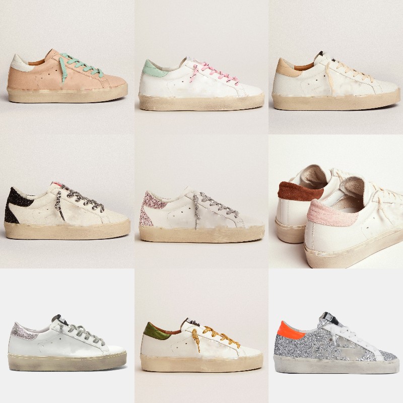 Golden Sneakers Deluxe Brand Shoes Women Hi star Casual Shoes Sequin Classic White Do -Old Dirty SuperStar Man Shoe, Star 23
Golden Sneakers Deluxe Brand Shoes Women Hi star Casual Shoes Sequin Classic White Do -Old Dirty SuperStar Man Shoe, Star 23