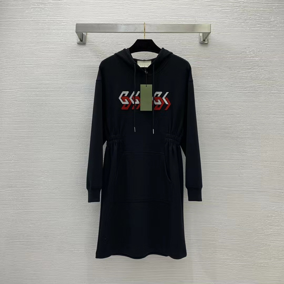Street Style Dresses 2022 Autumn Hooded Long Sleeve Fashion Milan Runway Dress Designer Brand Same Style Women' 0816-01, Picture color
Street Style Dresses 2022 Autumn Hooded Long Sleeve Fashion Milan Runway Dress Designer Brand Same Style Women' 0816-01, Picture color