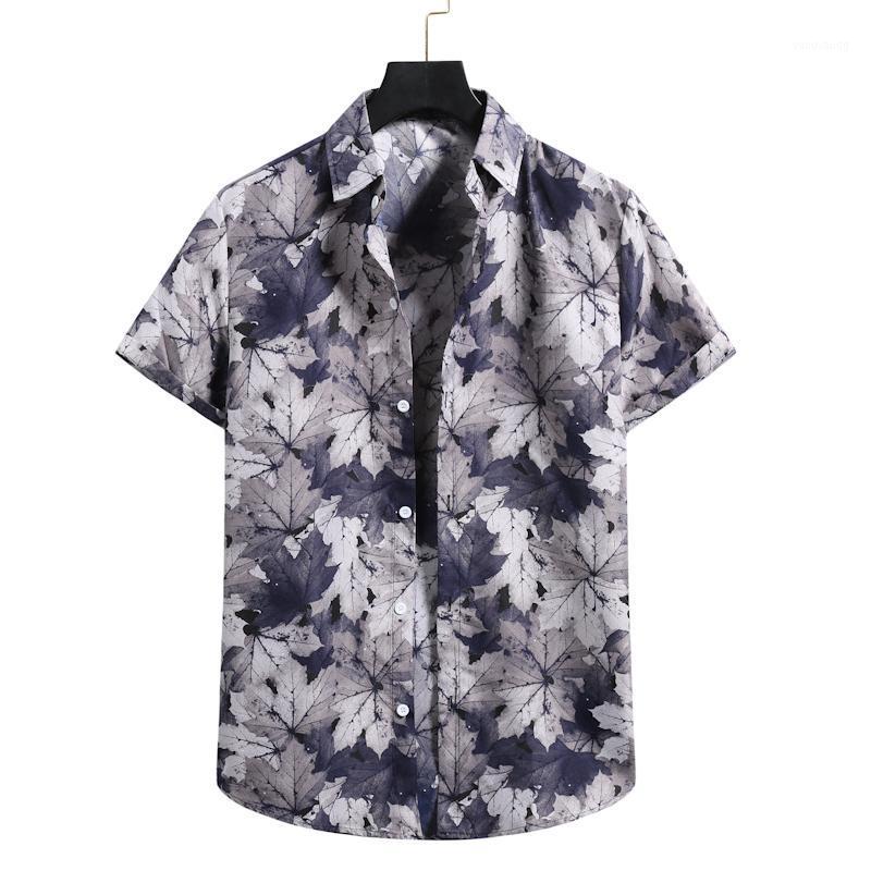 Men' Casual Shirts Vintage Leaf Print Hawaiian Aloha Shirt Men 2022 Summer Short Sleeve Beach Harajuku Streetwear Chemise Homme, Black
Men' Casual Shirts Vintage Leaf Print Hawaiian Aloha Shirt Men 2022 Summer Short Sleeve Beach Harajuku Streetwear Chemise Homme, Black