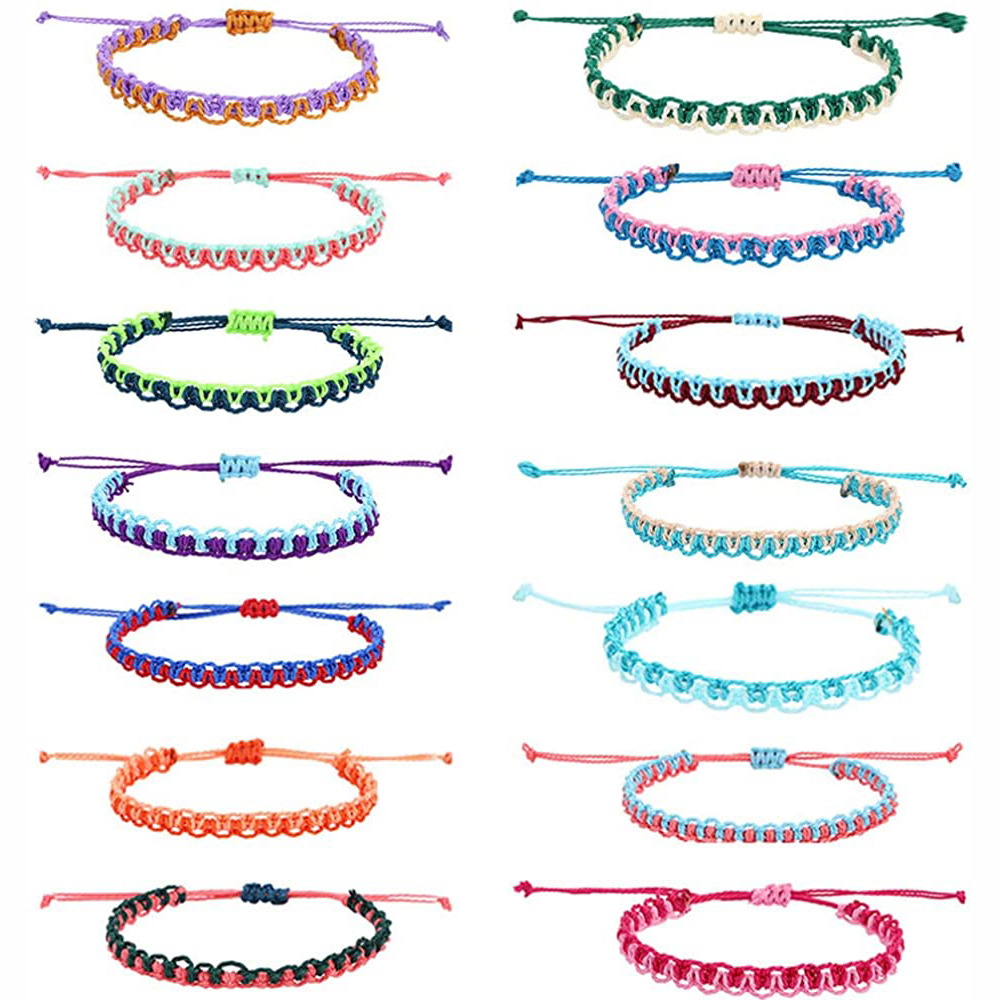Women Summer String Bracelet Girl Link Chain Handmade Braided Adjustable Bracelets Jewelry for Wrist Anklet
Women Summer String Bracelet Girl Link Chain Handmade Braided Adjustable Bracelets Jewelry for Wrist Anklet