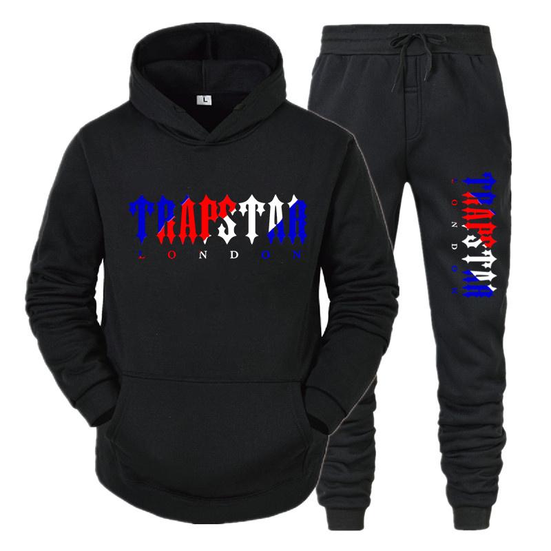 Men's Tracksuits Limited Trapstar London Brand Men's Women's Hoodie Set Summer Retro Fashion Letters Harajuku Long Sleeve Top Pants, 01
Men's Tracksuits Limited Trapstar London Brand Men's Women's Hoodie Set Summer Retro Fashion Letters Harajuku Long Sleeve Top Pants, 01