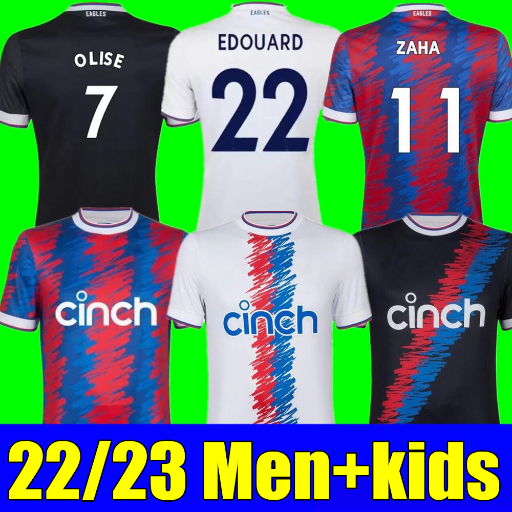 2022 2023 CRYSTAL OLISE Third Soccer Jerseys 22 23 PALACE ZAHA CPFC EZE J.AYEW Away 3rd maillots de foot BENTEKE MILIVOJEVIC ANDERSEN GALLAGHER Home Football shirt, 22/23 home+league patch
2022 2023 CRYSTAL OLISE Third Soccer Jerseys 22 23 PALACE ZAHA CPFC EZE J.AYEW Away 3rd maillots de foot BENTEKE MILIVOJEVIC ANDERSEN GALLAGHER Home Football shirt, 22/23 home+league patch