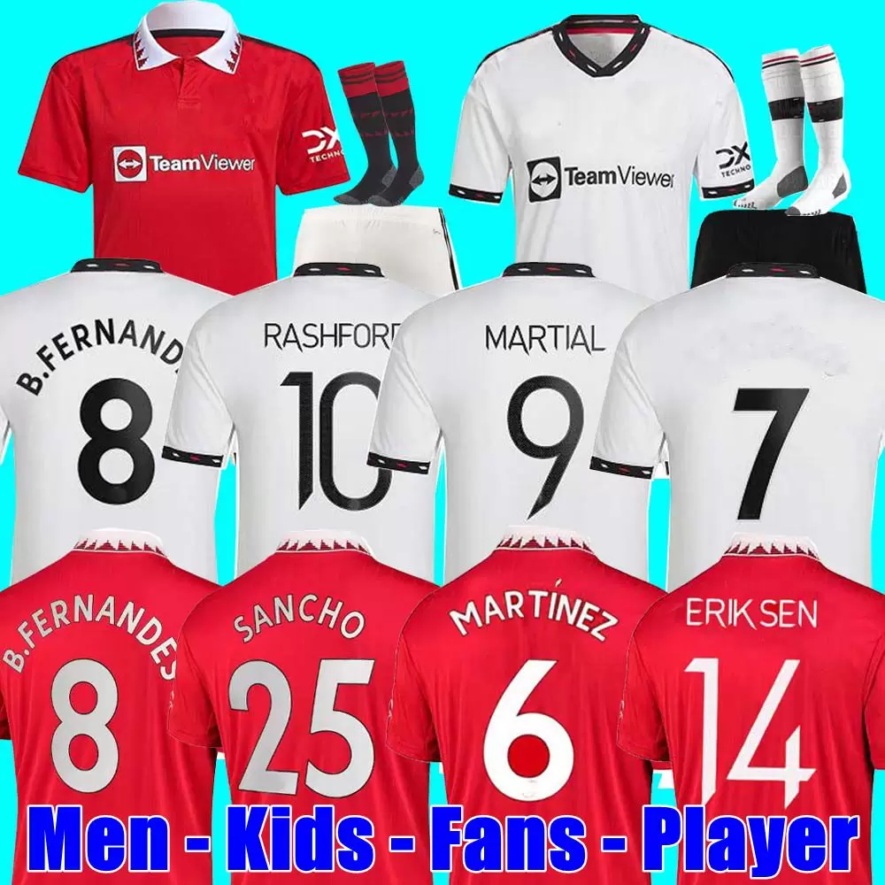 Soccer Jerseys 22 23 SANCHO BRUNO FERNANDES MAN UTd RASHFORD Football Shirt 2022 2023 Woman Men Kids Kit McTominay Elanga MARTINEZ FRED MALACIA ERIKSEN, 22/23 home kids
Soccer Jerseys 22 23 SANCHO BRUNO FERNANDES MAN UTd RASHFORD Football Shirt 2022 2023 Woman Men Kids Kit McTominay Elanga MARTINEZ FRED MALACIA ERIKSEN, 22/23 home kids